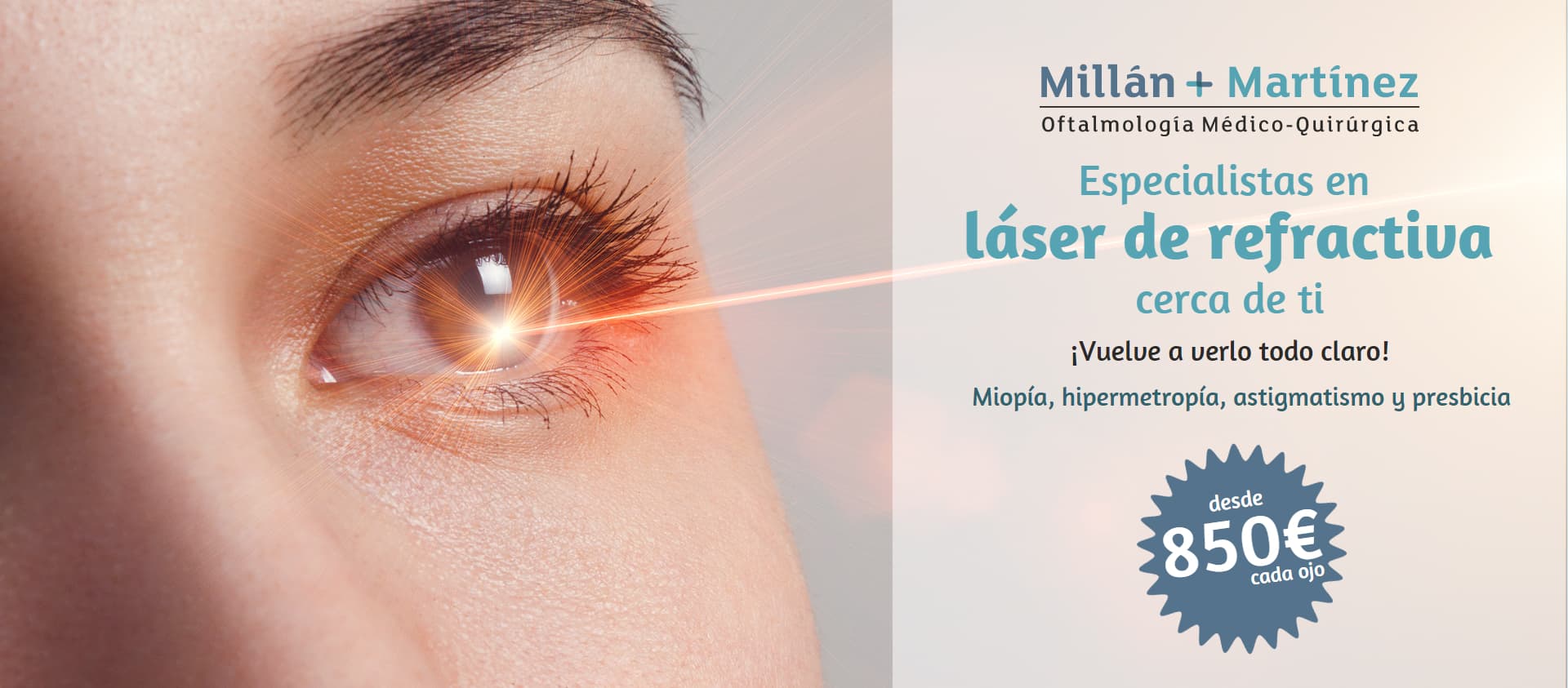 Millán + Martínez Oftalmología Oferta